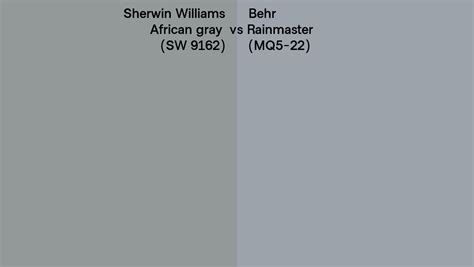 Sherwin Williams African Gray Sw Vs Behr Rainmaster Mq