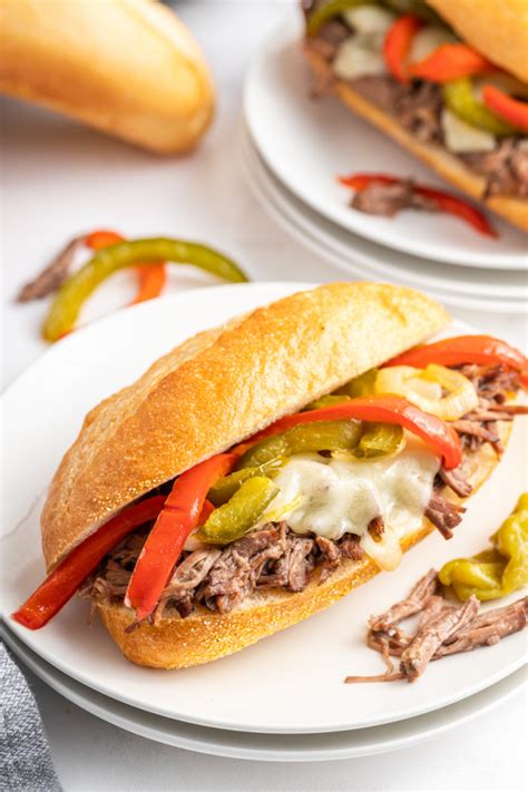 Slow Cooker Italian Beef Sandwiches - Recipes For Holidays