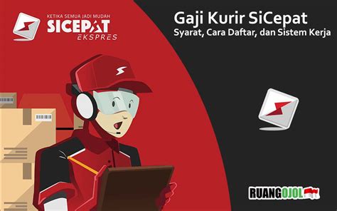 Cara Daftar Kurir Sicepat Syarat Dan Gaji Terbaru Mudah Dan Cepat