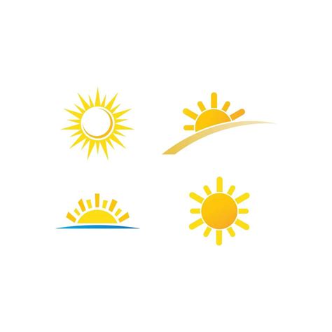 Logotipo De Ilustraci N De Sol Vector En Vecteezy