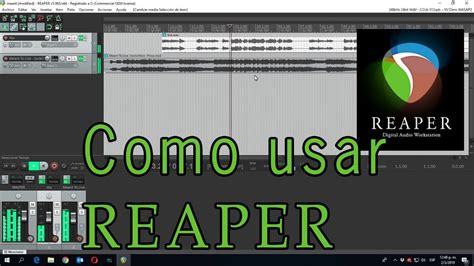 C Mo Usar Reaper Tutorial Youtube