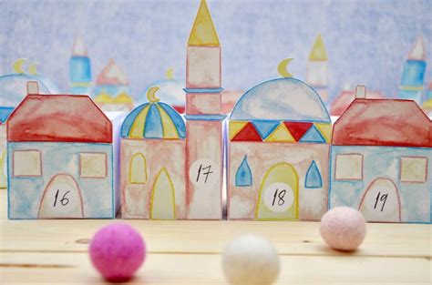 RAMADANKALENDER DIY ORIENTALISCHE SKYLINE Dattelbeere De Ramadan