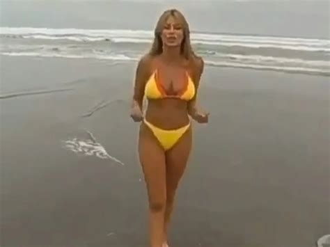 Sofía Vergara en bikini la actriz recordó sus inicios en el mundo de la televisión Infobae
