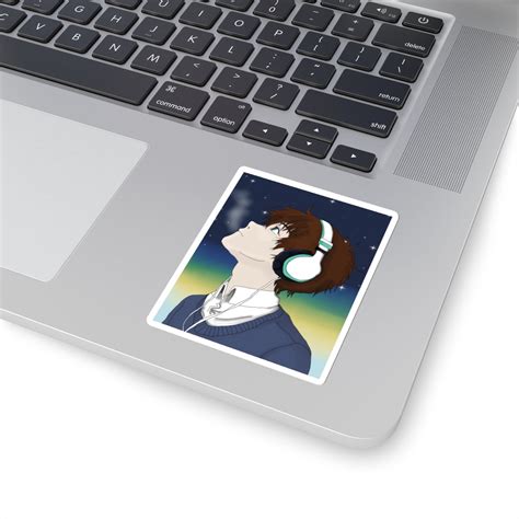 Anime Boy Kiss-cut Sticker Anime Lover Sticker Manga Sticker Anime Art ...