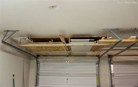 Duo Ventures The Garage Ceiling Storage Diy Overhead Garage Storage