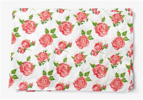 Cottage Rose Satinwrap By Seaman Paper