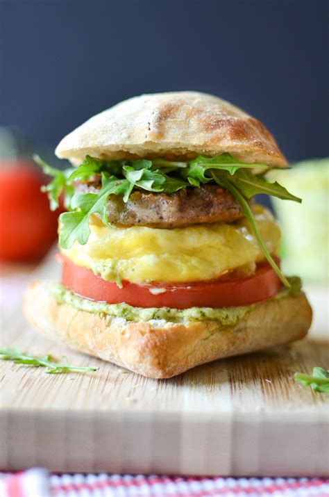 Italian-Style Breakfast Sandwiches - Simply Whisked