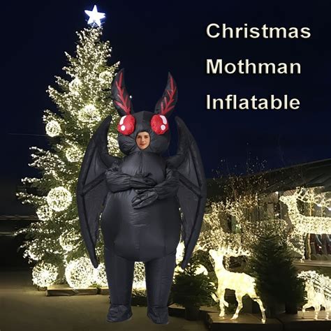 Cartoon Mothman Inflatable Costume Adults Blow Up Mothman Costume