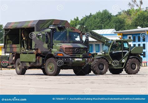 German Army Truck Mercedes Benz Zetros Editorial Photography Image