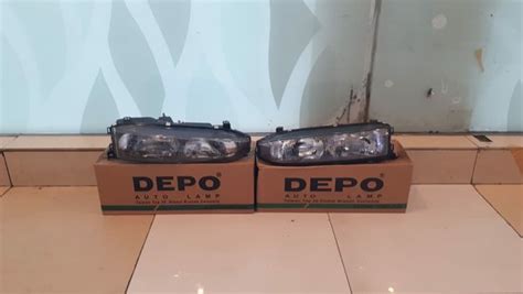 Jual Headlamp Lampu Depan Mitsubishi Galant V6 VR Lele Di Lapak Pelita