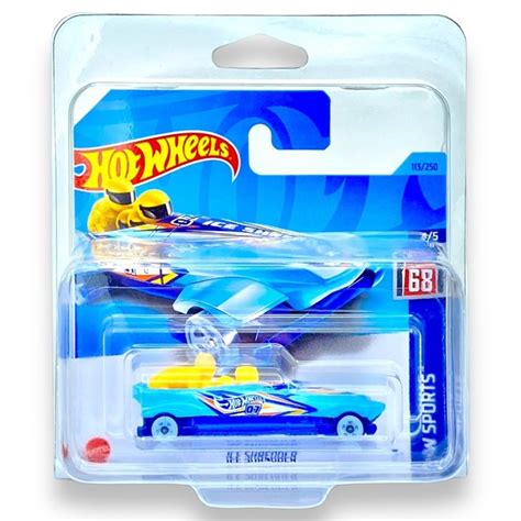 Hot Wheels Ice Shredder Blue Yellow HKK46 KLAS UK