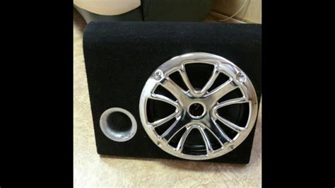 Как заклеить диффузор сабвуфера - YouTube