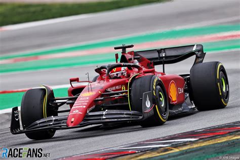 Charles Leclerc Ferrari Circuit De Catalunya Racefans