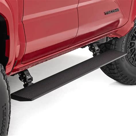 Rough Power Retractable Running Boards 2024 Toyota Tacoma Theyotagarage