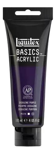 Tinta Acrilica Liquitex Basics 186 Dioxazine Purple 118ml MercadoLivre