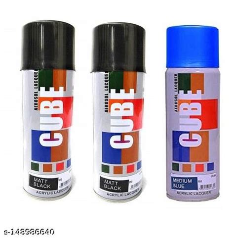 Italian Pai Cube Aerosol Multi Purpose Spray Paint Pc Combo Each