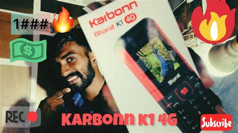 Karbonn Jio Bharat K1 4G Unboxing And Review 4G Jio Phone YouTube