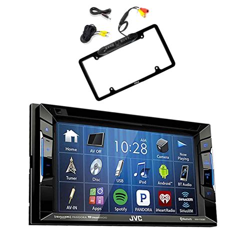 JVC KWV140BT Double DIN Bluetooth In Dash DVD CD AM FM Car Stereo