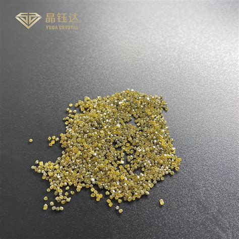 4 0mm Yellow Synthetic Monocrystalline Diamonds