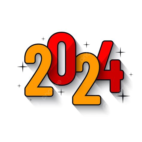 Amarillo Y Rojo 2024 Vector Png Dibujos Amarillo Rojo 2024 Png Y Vector Para Descargar Gratis