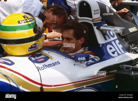 Ayrton Senna Face After Crash