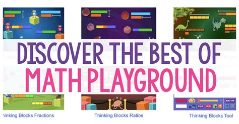 The BEST Math Playground Games - Ashleigh's Education Journey