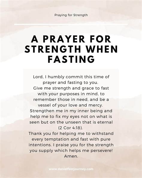 Praying For Strength 17 Powerful Prayers — Daniel Fast Journey