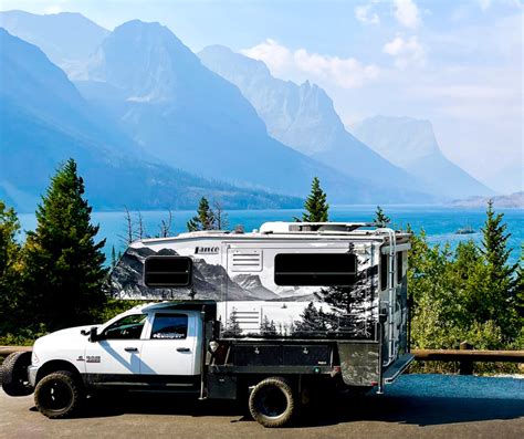 Truck Campers With Three Slide Outs For Triple The Space Living Tiny