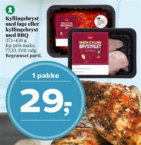 Kyllingebryst Med Lage Eller Kyllingebryst Med Bbq Tilbud Hos Dagli Brugsen