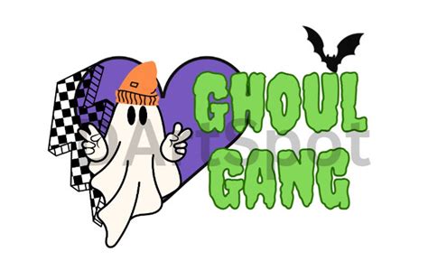 Halloween Ghoul Gang Png Etsy