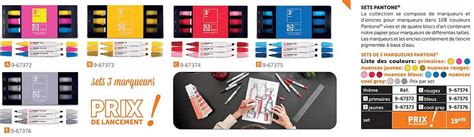 Promo Sets 3 Marqueurs Sets Pantone chez Le Géant des Beaux Arts