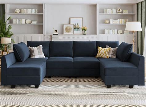 HONBAY Convertible Sectional Sofa Review Discover The Luxurious