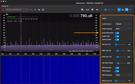 Understanding Noise Blanking And Noise Reduction In SDRconnect SDRplay