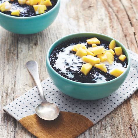 Mango Black Rice Pudding Instant Pot