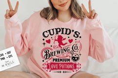 Cupid S Brewing Svg Valentine Farmhouse Svg