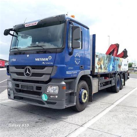 Mercedes Benz 2544 L ACTROS FASSI 170 FUNK EEV RETARDER KLIMA 2011