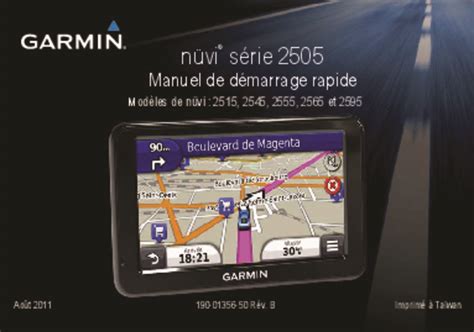 Notice GARMIN NUVI 2545 gps Trouver une solution à un problème GARMIN