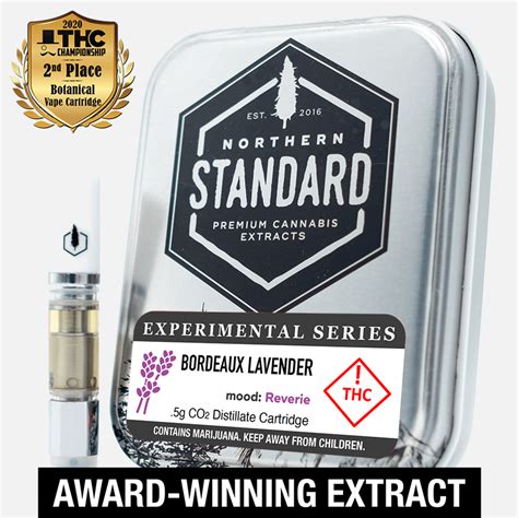 Bordeaux Lavender 0 5g Cart Award Winning Flavored Thc Co2 Distillate Vape Cart Colorado