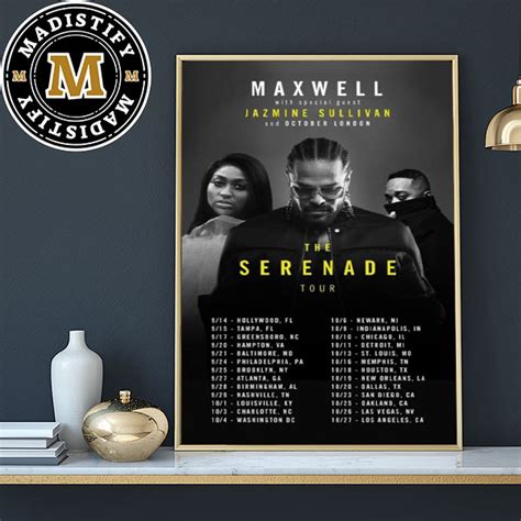 Maxwell The Serenade Tour 2024 Schedule - Mala Sorcha