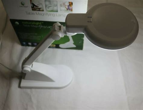 Naturalight Daylight Company Led Table Magnifying Lamp Model Un