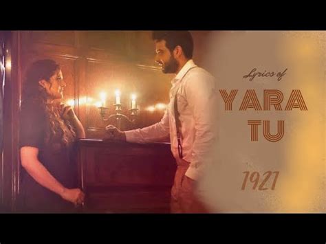 Lyrics Of Yaara Tu Mujhme From Movie 1921 Lyrical Video Inrock Lyrics