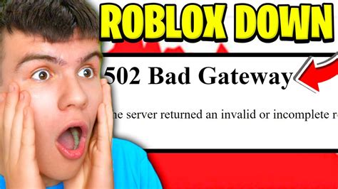 Is Roblox DOWN RIGHT NOW When Will Roblox Be Back Up How To Fix