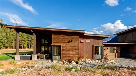 Mazama Meadow Residence Firewise Design Mazama WA Industrial