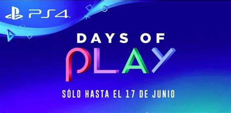 Llegan A Playstation Las Ofertas ‘days Of Play Nextgame Es Tu Web