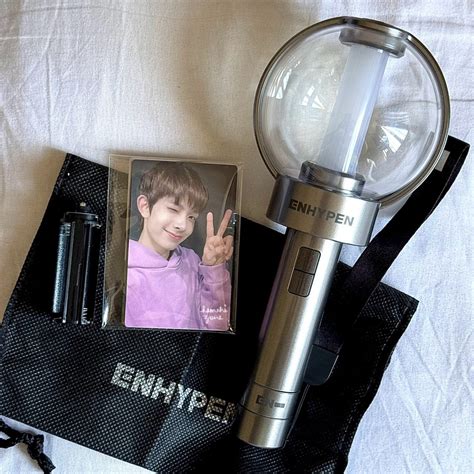 Enhypen Lightstick Engenebong Pc Photocard Unsealed Ls Engene Hobbies