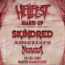 Hellfest Warm Up Warehouse Nantes Billets Places