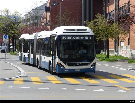 Vbz Volvo Hybrid Nr Zh Unterwegs Auf Der Linie In