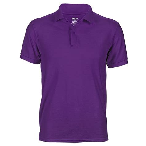 Purple Men S Polo T Shirt Premium Menswear At Best Value Prices