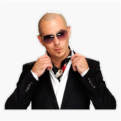 Pitbull Mr Worldwide Vinyl Waterproof Sticker Decal Car