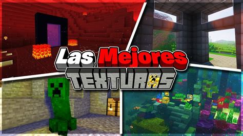 Las Las Mejores Texturas Para Minecraft Pe Youtube